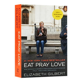 一辈子做女孩 英文原版 Eat Pray Love 女性励志小说当代畅销书电影版 英文版 进口英语书籍