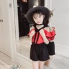 黛唯梵 女童夏款套装2022新款儿童夏季吊带露肩上衣韩版小女孩短裤两件套国庆出游 商品缩略图7