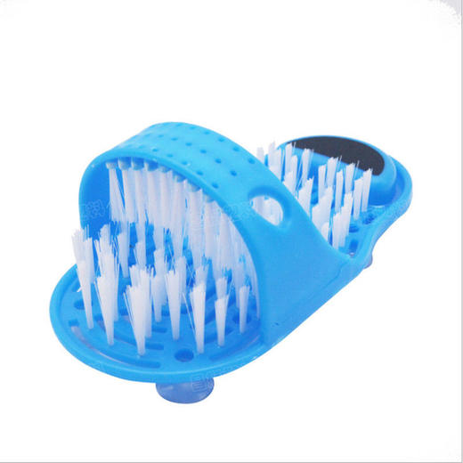 洗脚神器懒人洗脚刷抖音搓磨脚石网红拖鞋去死皮浴室沐浴清洁拖鞋国庆出游 商品图3