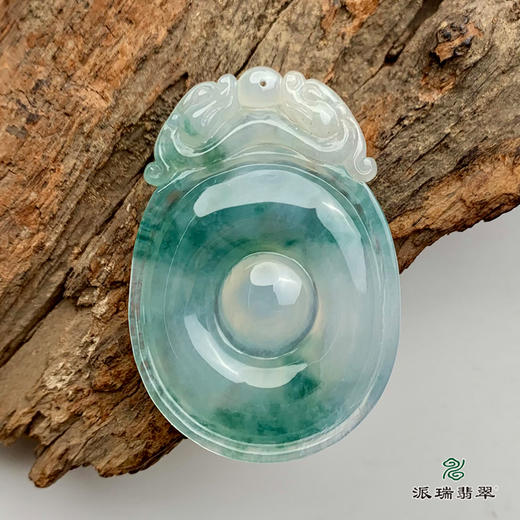 派瑞翡翠 翡翠挂件 糯冰种 绿色 商品图1