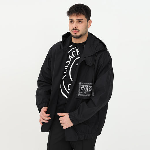VERSACE JEANS COUTURE 范思哲 男士外套 黑色 72GAS418 N0091 899 商品图1