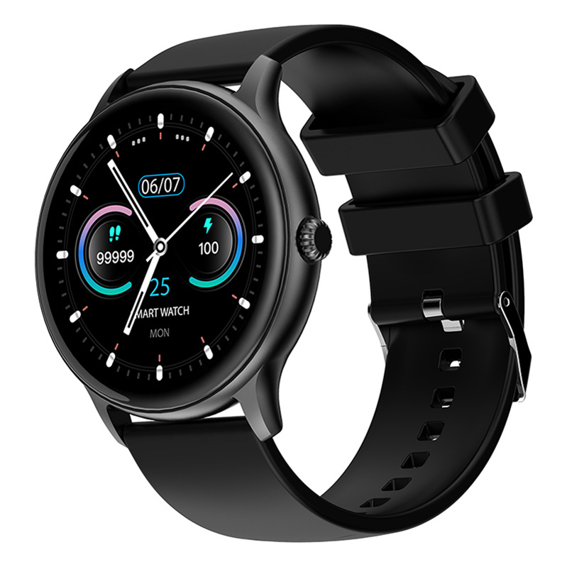 「简于型，腕出色」智能手环心率血压睡眠监测计步器硅胶运动男女手表