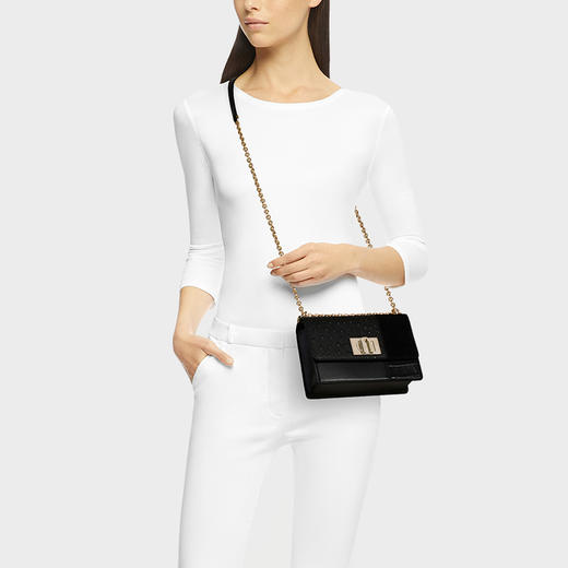 FURLA芙拉1927 女式迷你拼接大气斜挎包 商品图2