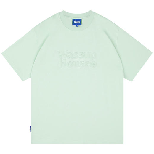 WassupHouse-压印短袖T恤 商品图6