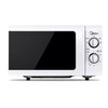 美的微波炉机械旋钮老式经典款双旋钮五档火力35分钟定时侧开门21L特价款M1-211A解冻老人用台式 21升 白色 商品缩略图0