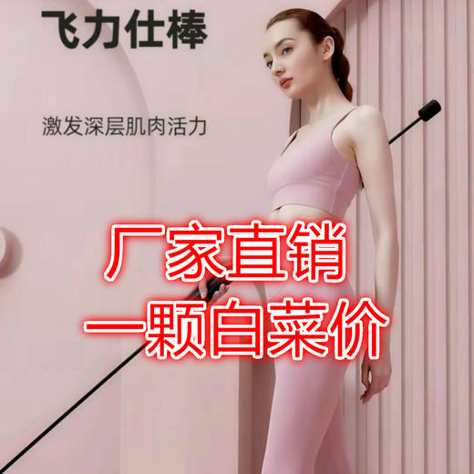 飞力士棒多功能健身棒弹力棒运动燃脂震颤棒菲力士棒健身器材家用国庆出游 商品图1