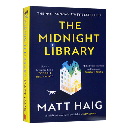 午夜的图书馆 英文原版 The Midnight Library 深夜图书馆 马特海格 Haig Matt 平装 英文版文学小说 进口英语书籍 商品图1