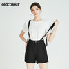 oldcolour欧珂秋季商场同款背带短裤休闲裤N23071313 商品缩略图0