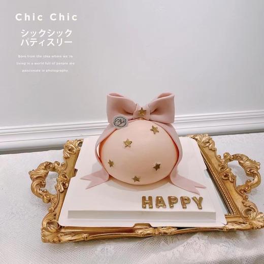 圆形蝴蝶结蛋糕 | 昔果 商品图1