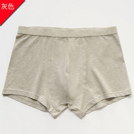 丨有机丨素道彩棉男士透气内裤 宽松平角裤 中腰平角裤 中腰三角裤 商品图11