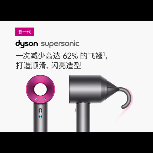 戴森吹风Supersonic HD08 紫红色电吹风护发家用 商品图0