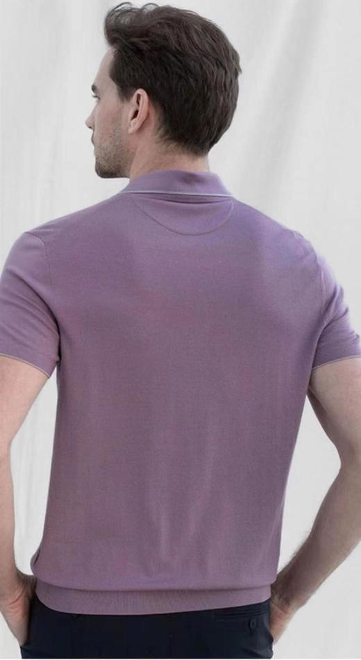 南4格罗尼雅短袖针织T恤GBW22284079T646 商品图1