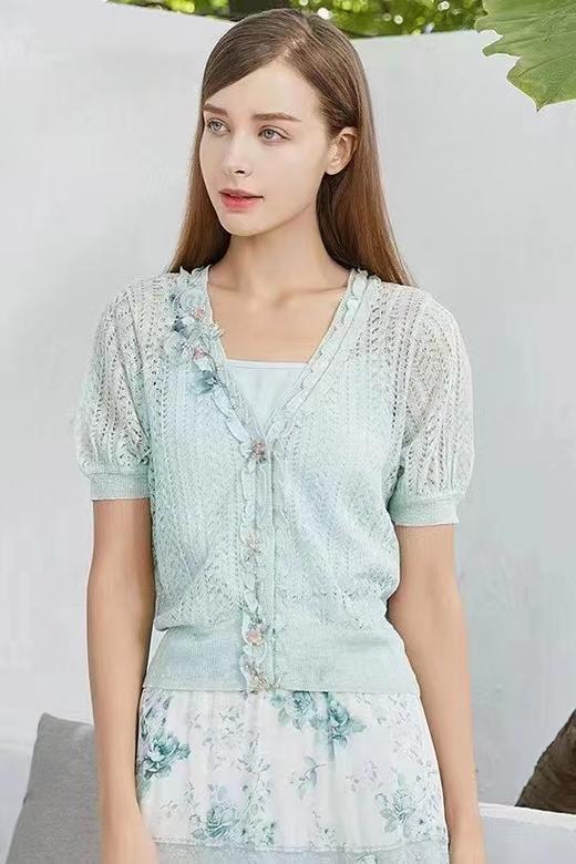 粉红玛琍针织两件套 商品图1