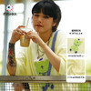 Mishka大眼球潮牌2022春夏新品 KA爷涂鸦熊圆领短袖T恤男女同款M21100083M  商品缩略图0