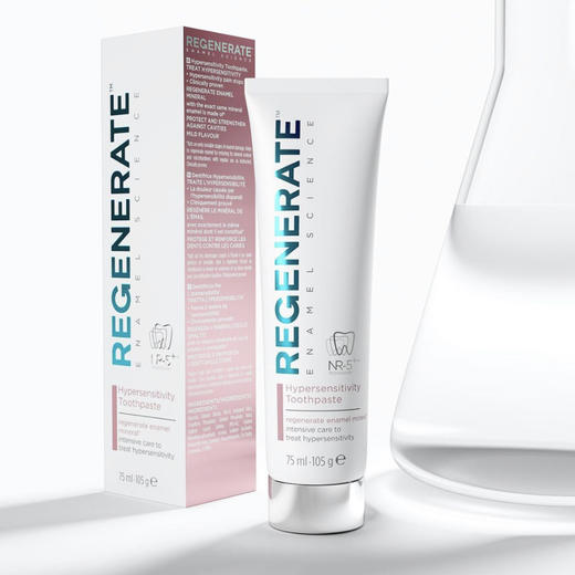 法国 regenerate 修复牙釉质牙膏 去牙黄去烟渍 75ml  w 商品图3