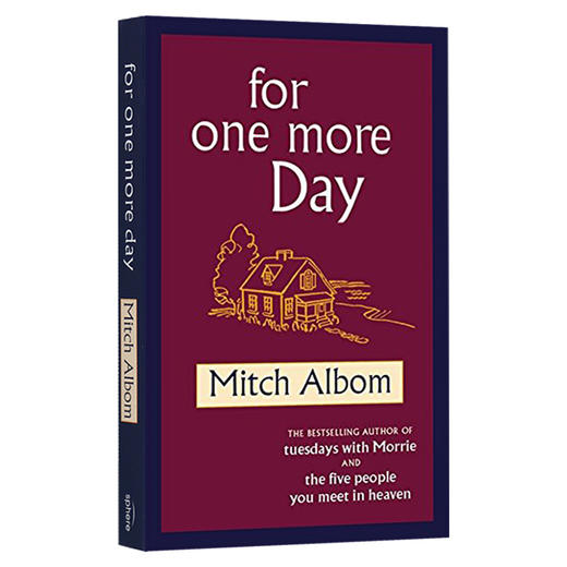 一日重生 英文原版小说 For One More Day 米奇阿尔博姆 Mitch Albom 英文版 心灵疗愈人生哲学暖心小说 进口原版英语书籍 商品图0