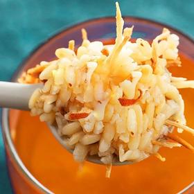 久喝陈皮姜米茶，轻身，柔腹，温暖身心