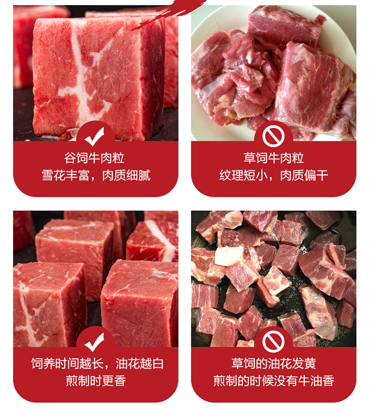 君博黑牛a3眼肉原切牛排约500g份23片