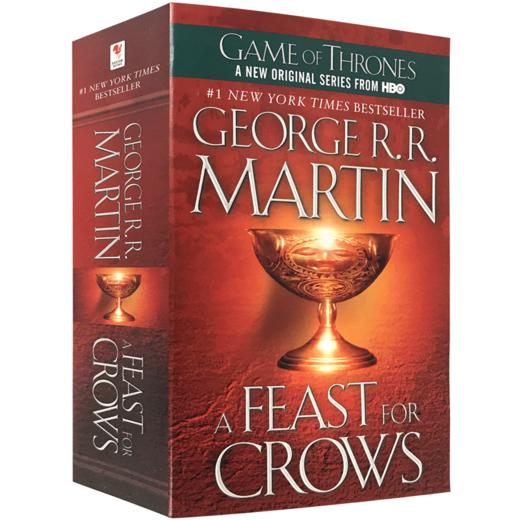 冰与火之歌4群鸦的盛宴英文原版小说 A Song of Ice and Fire A Feast for Crows 乔治马丁HBO美剧原著权力的游戏进口书籍正版全套 商品图3