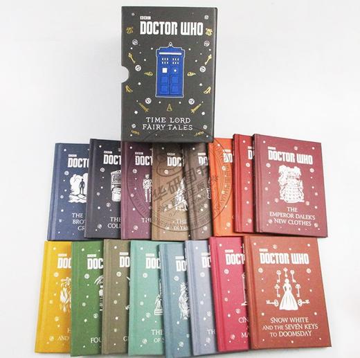 神秘博士 时间领主的童话故事集套装16册英文原版 Doctor Who Time Lord Fairy Tales Slipcase 英文版进口BBC同名英剧科幻小说书 商品图2
