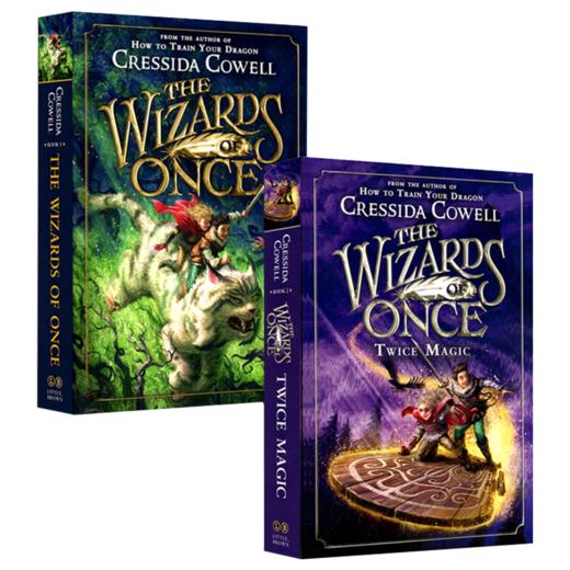 远古魔法师2册 英文原版 The Wizards of Once 英文版进口儿童章节奇幻小说 驯龙高手同作者 Cressida Cowell 青少年英语课外读物 商品图3