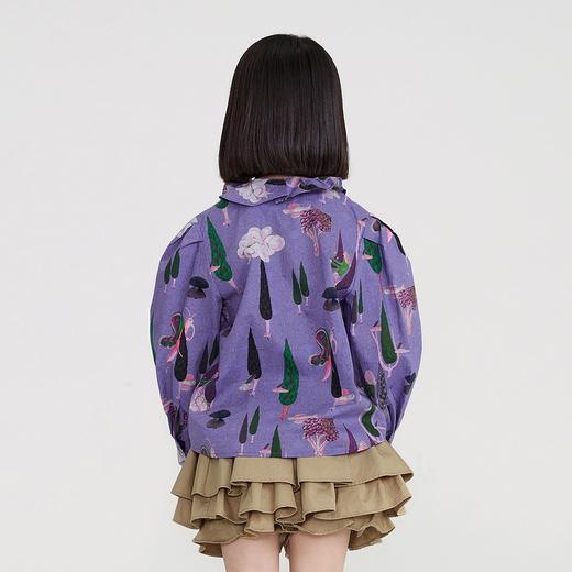 江南布衣 22年夏装新款 长袖衬衣  1M3270140 商品图2