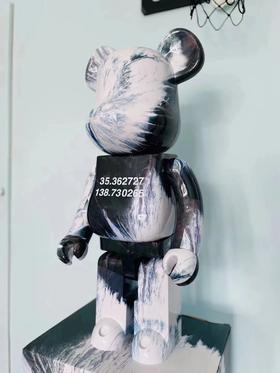 Bearbrick 俯视富士山 400%+100%