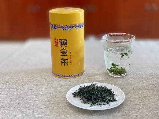 春茶上市｜保靖黄金茶（明前特级）一两黄金一两茶，中国好喝的绿茶之一，具有香、绿、爽、甜、鲜等品质特点，净含量：50g，经典马齿铁罐包装（新老包装随机） 商品图1