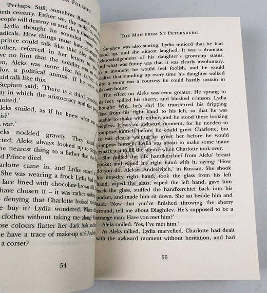 刺客之死 英文原版小说 The Man From St Petersburg 肯福莱特 Ken Follett 英文版zhen探悬疑推理小说 进口原版英语书籍 商品图1