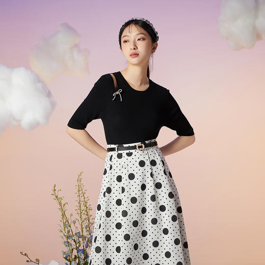 Lucidy-鲁思蒂 2022夏 中长裙 QZ04AE22478 商品图2