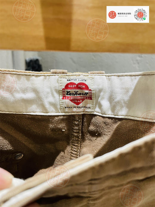 紅心系列男款洗水做舊款式短裤 商品图2