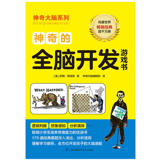 神奇的全脑开发游戏书/神奇大脑系列 商品图1