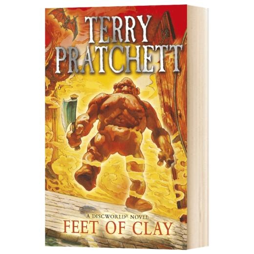 碟形世界19 泥土叛变 英文原版 Feet Of Clay Discworld Novel 19 泥足 英文版 进口英语书籍 商品图1