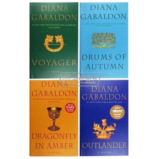 异乡人1-4册盒装 英文原版小说 Outlander 1-4 Copy Boxed Set 外乡人 英文版 进口原版英语书籍 商品图1