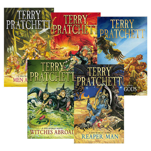 碟形世界系列11-15 五册套装 英文原版 Discworld Novel 畅销科幻小说 Terry Pratchett 灵魂收割机 英文版 进口英语原版书籍 商品图0