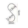 不锈钢s型挂钩s铁钩挂肉钩子家用s形金属钢管s勾子挂单个 商品缩略图3