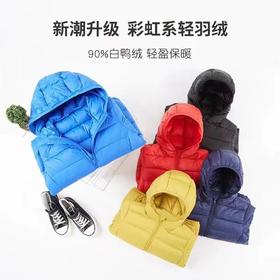 NEEZA乐鲨 彩虹系列轻薄羽绒服  821355901