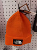 2122 TNF TNF LOGO BOX CUFFED BEANIE 橘红冷帽 商品缩略图0