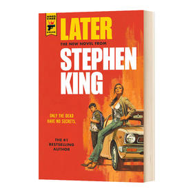 晚点 英文原版小说 Later 之后 斯蒂芬金 Stephen King 经典封面版 英文版进口原版英语书籍