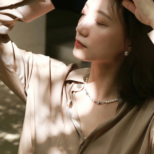 限时秒杀|PUVOS普沃斯套盒 珍珠拼接项链+法式DIY耳环 .潮快闪[福利品] 商品图3