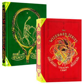 威兹纳德系列套装2册 英文原版 The Wizenard Series Kobe Bryant 训练营 遗产与王后 青少年体育魔幻小说 Kobe Bryant 曼巴精神