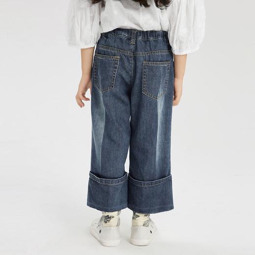 江南布衣 22年夏装新款牛仔七分裤  1M3EC0680 商品图1