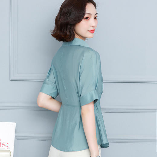 AHM-dydd2002新款显瘦百搭休闲衬衣法式高品质上衣女 商品图2