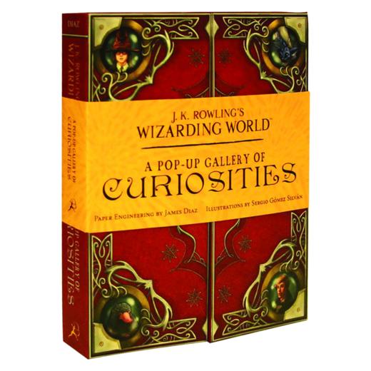 神奇动物在哪里立体 英文原版 J.K. Rowling's Wizarding World Pop-Up Gallery of Curiosities英文版进口英语书籍 商品图1