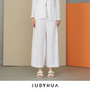 JUDYHUA 亚麻阔腿裤 商品缩略图0