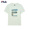 FILA x 梵高博物馆 斐乐联名男士短袖T恤2022年夏季新款运动T恤F11M228111F 商品缩略图4