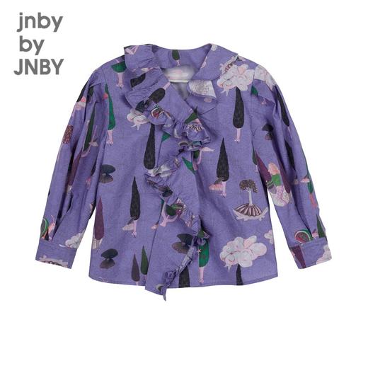 江南布衣 22年夏装新款 长袖衬衣  1M3270140 商品图4