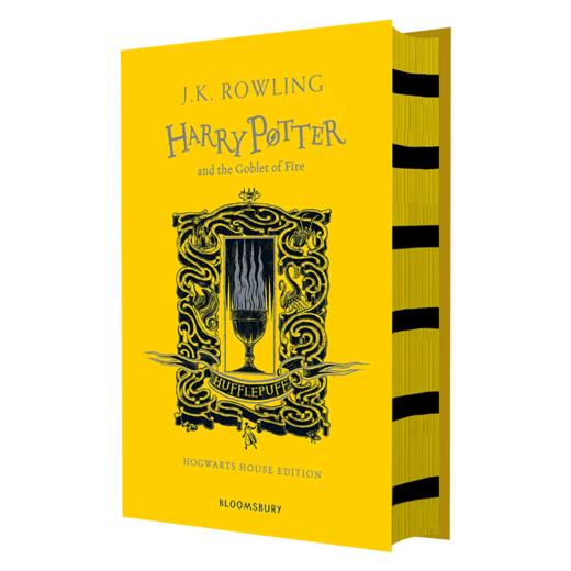 哈利波特与火焰杯 英文原版小说 Harry Potter and the Goblet of Fire 哈利波特4 赫奇帕奇学院精装版 JK罗琳 英文版英语书 商品图3