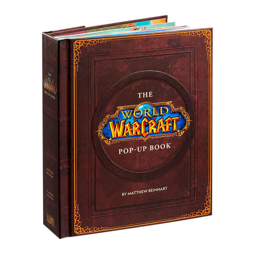 魔兽世界立体书 原文原版 The World of Warcraft Pop-Up Book 游戏周边 3D纸雕创意书 英文版 进口英语书籍 商品图0