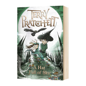 碟形世界32 实习女巫和空帽子 英文原版小说 A Hat Full of Sky 卡内基儿童文学奖 外国科幻小说书 英文版进口英语书籍